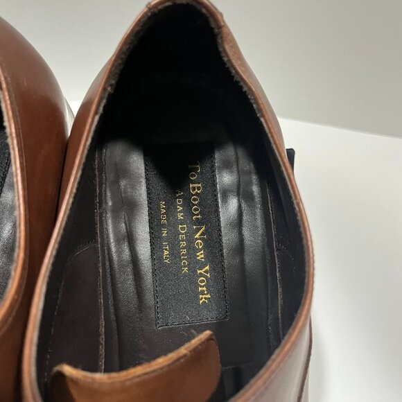 To Boot New York Nico Cap Toe Oxford Burnished Brown Leather main image 12